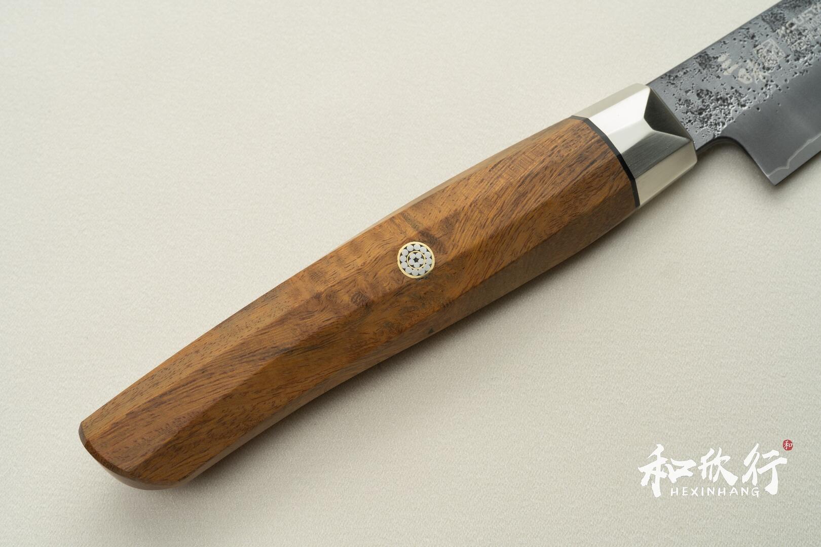 三昧Mcusta Zanmai Revolution Limited SG-2 粉末鋼黑化梨地仕上小刀150mm
